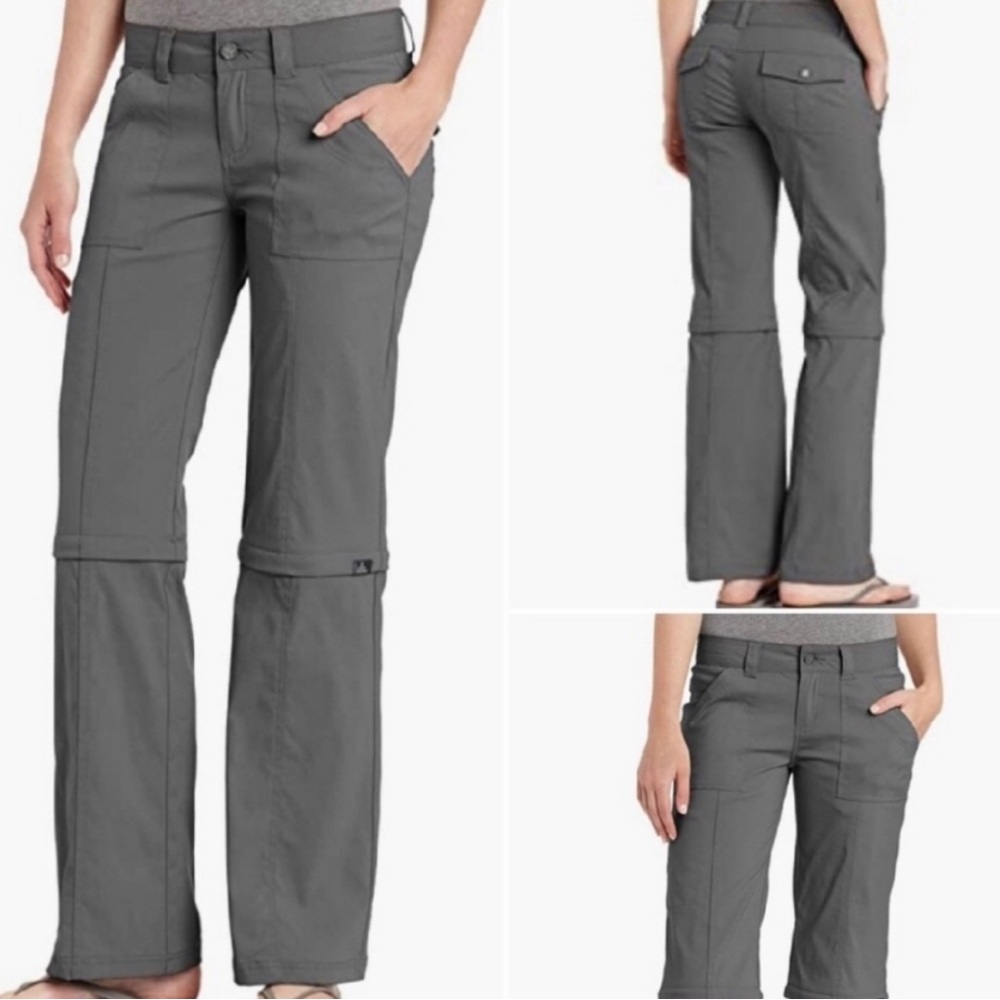 prAna Monarch Convertible Hiking Pants in Green Size 0 Short